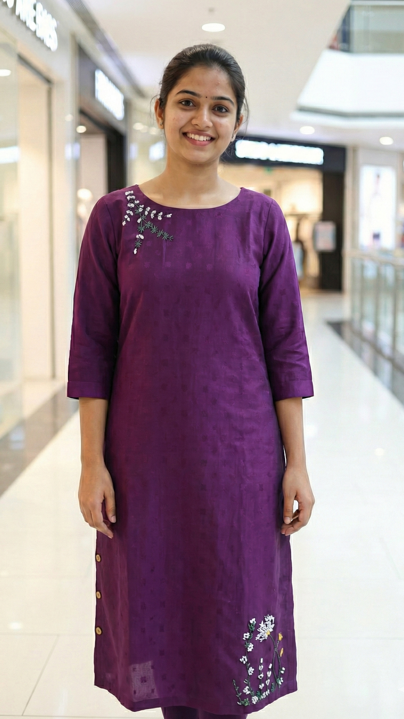 Viscose Cotton Kurti