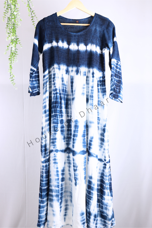 Dye Blue Gown