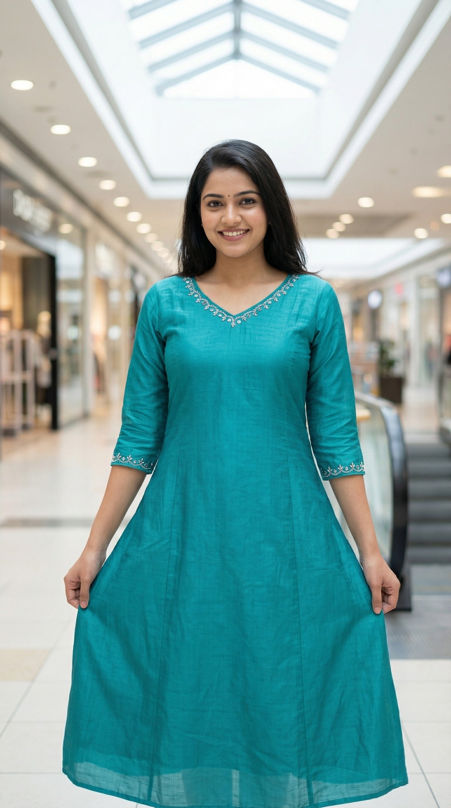 Viscose Cotton Kurti