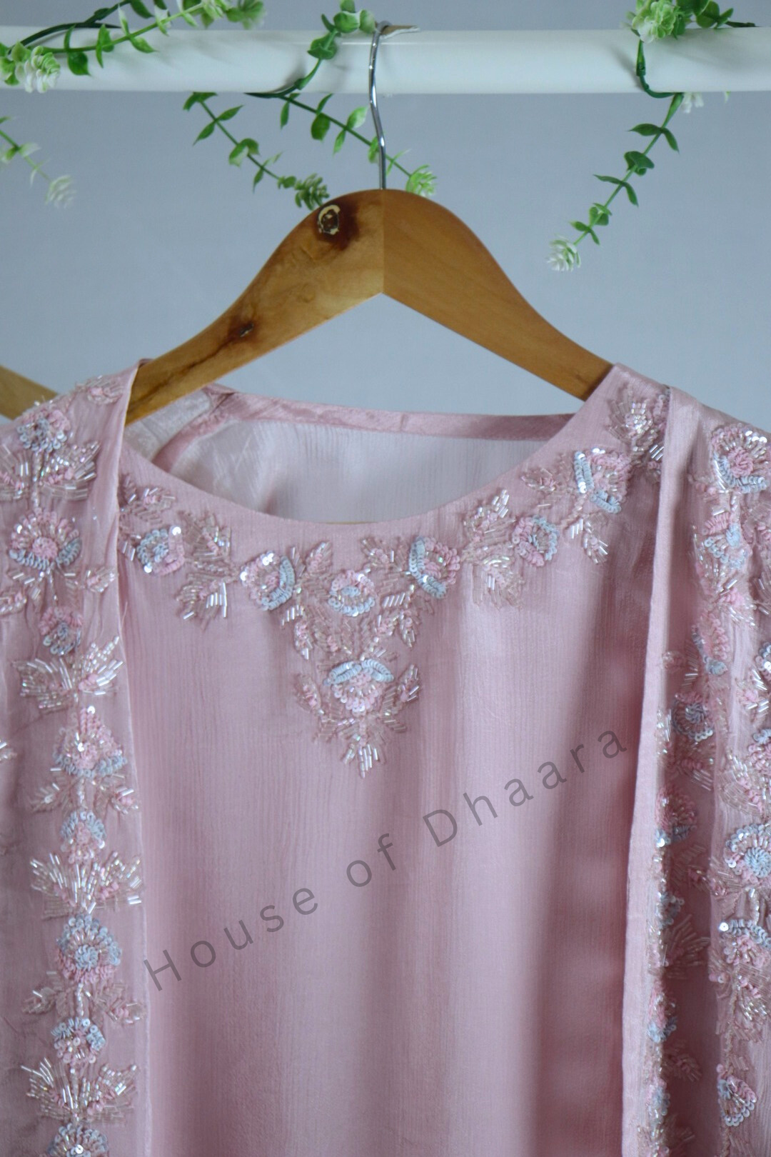Light Lavender / Pink Designer Kurti Set