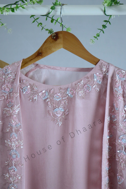 Light Lavender / Pink Designer Kurti Set