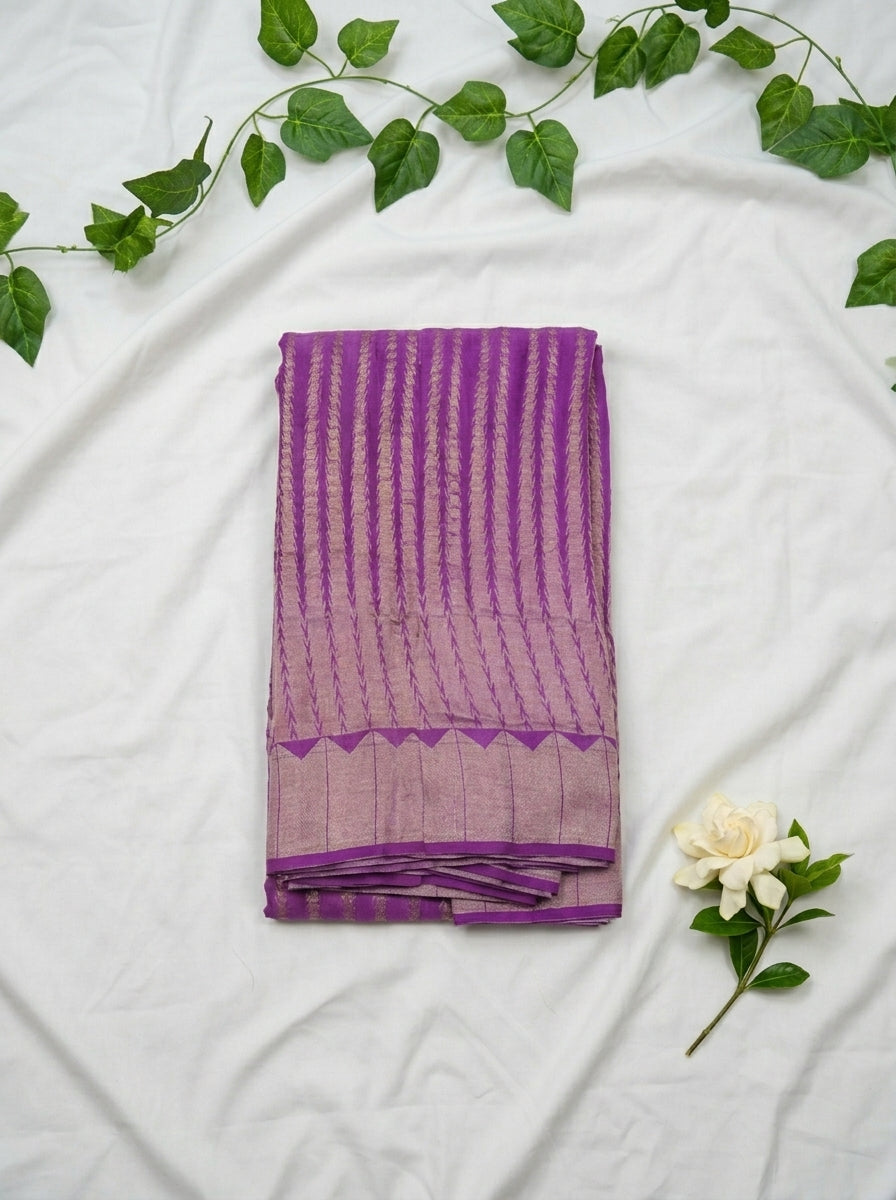 Chinnon Arrow Design Saree