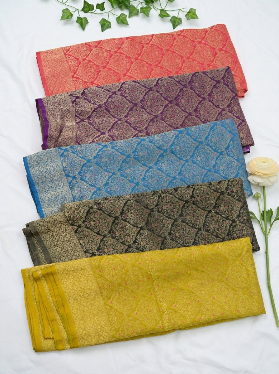 Chinnon Banaras Meenakari Saree