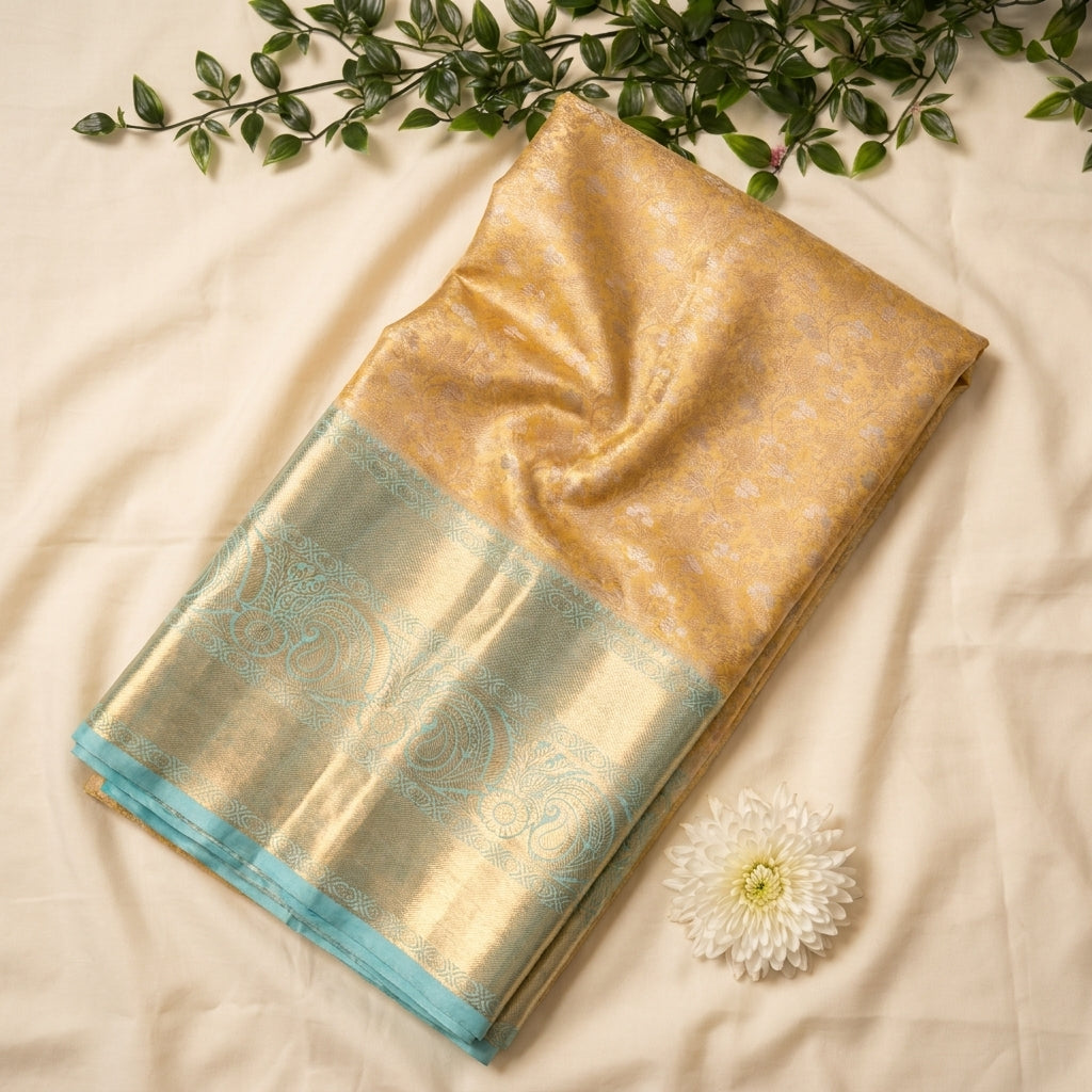Kanchi pattu semi silk saree