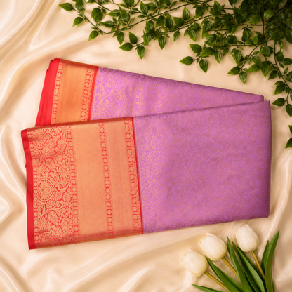 Kanchi pattu semi silk saree