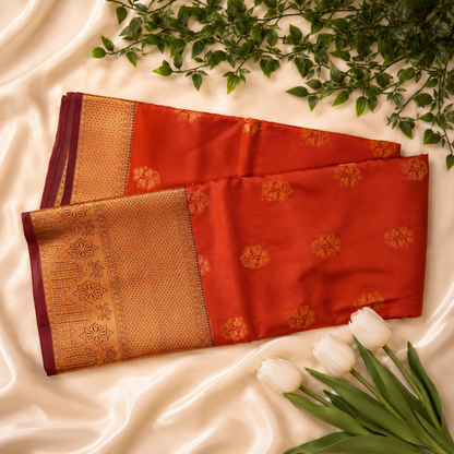 Kanchi pattu semi silk saree