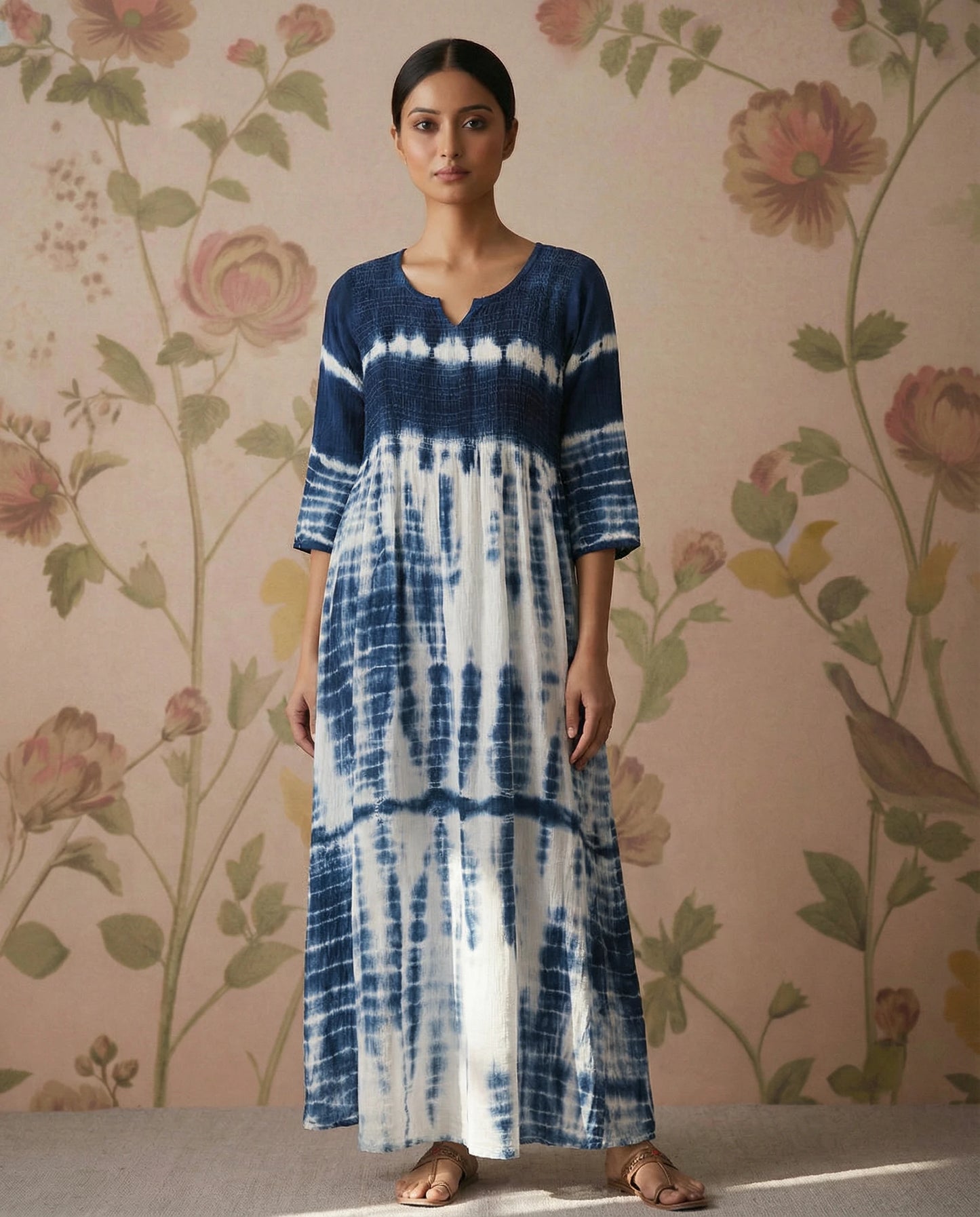 Dye Blue Gown