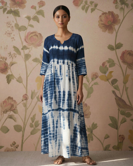 Dye Blue Gown