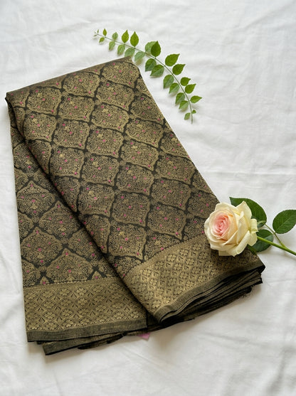 Chinnon Banaras Meenakari Saree