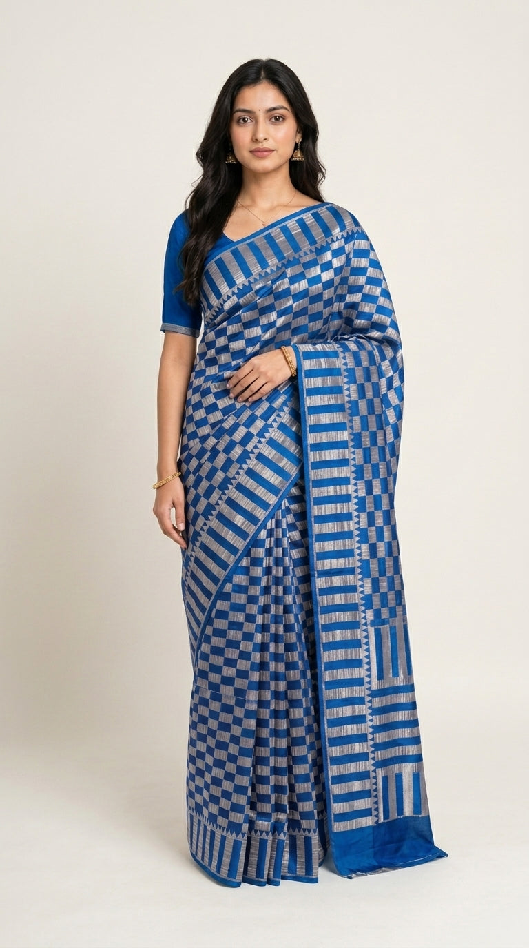 Chinnon Banaras Checks Weaving