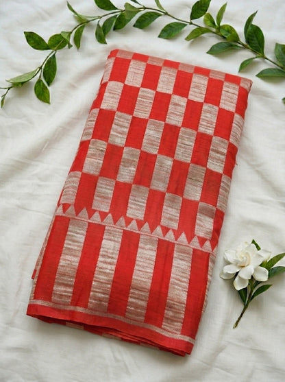 Chinnon Banaras Checks Weaving