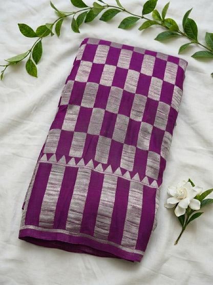 Chinnon Banaras Checks Weaving