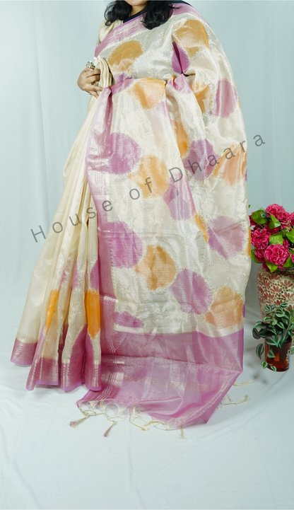 Half White & Pink - Kota Tissue