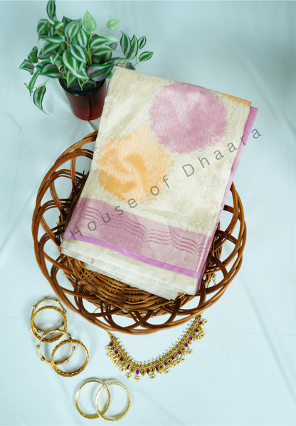 Half White & Pink - Kota Tissue