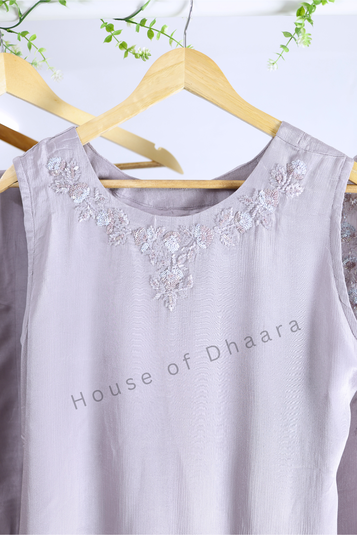 Light Lavender / Pink Designer Kurti Set