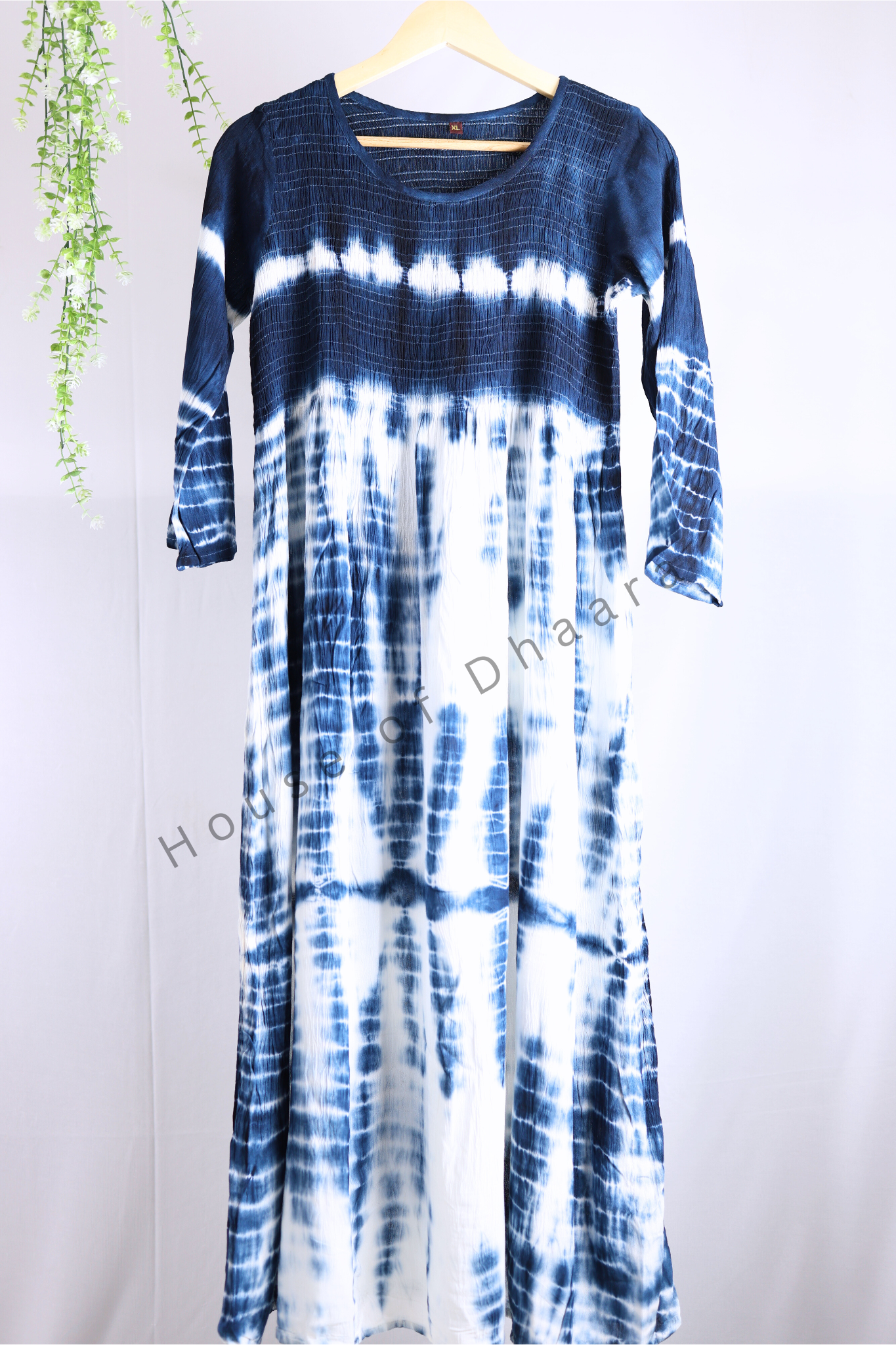 Dye Blue Gown