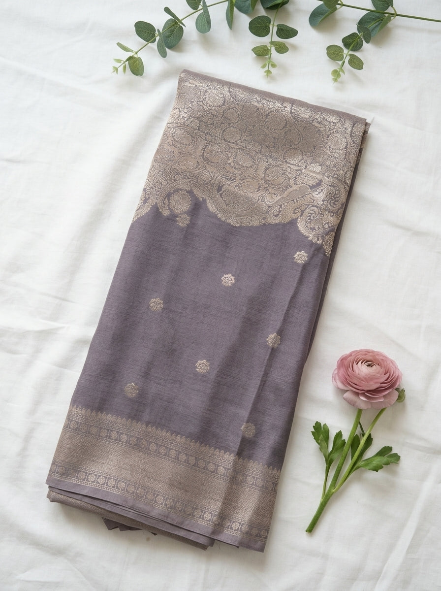 Chinnon Banaras Brocade Temple Weaving