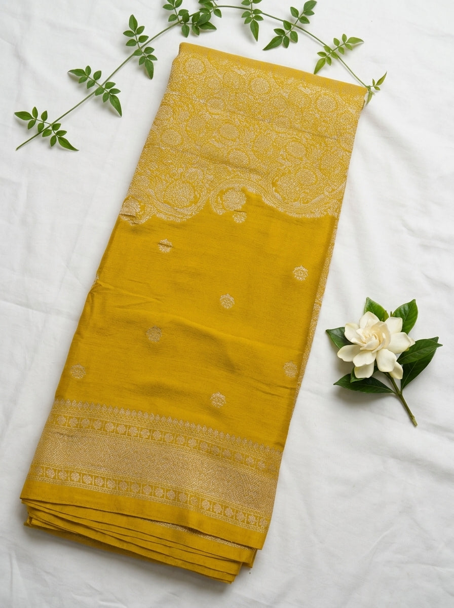 Chinnon Banaras Brocade Temple Weaving