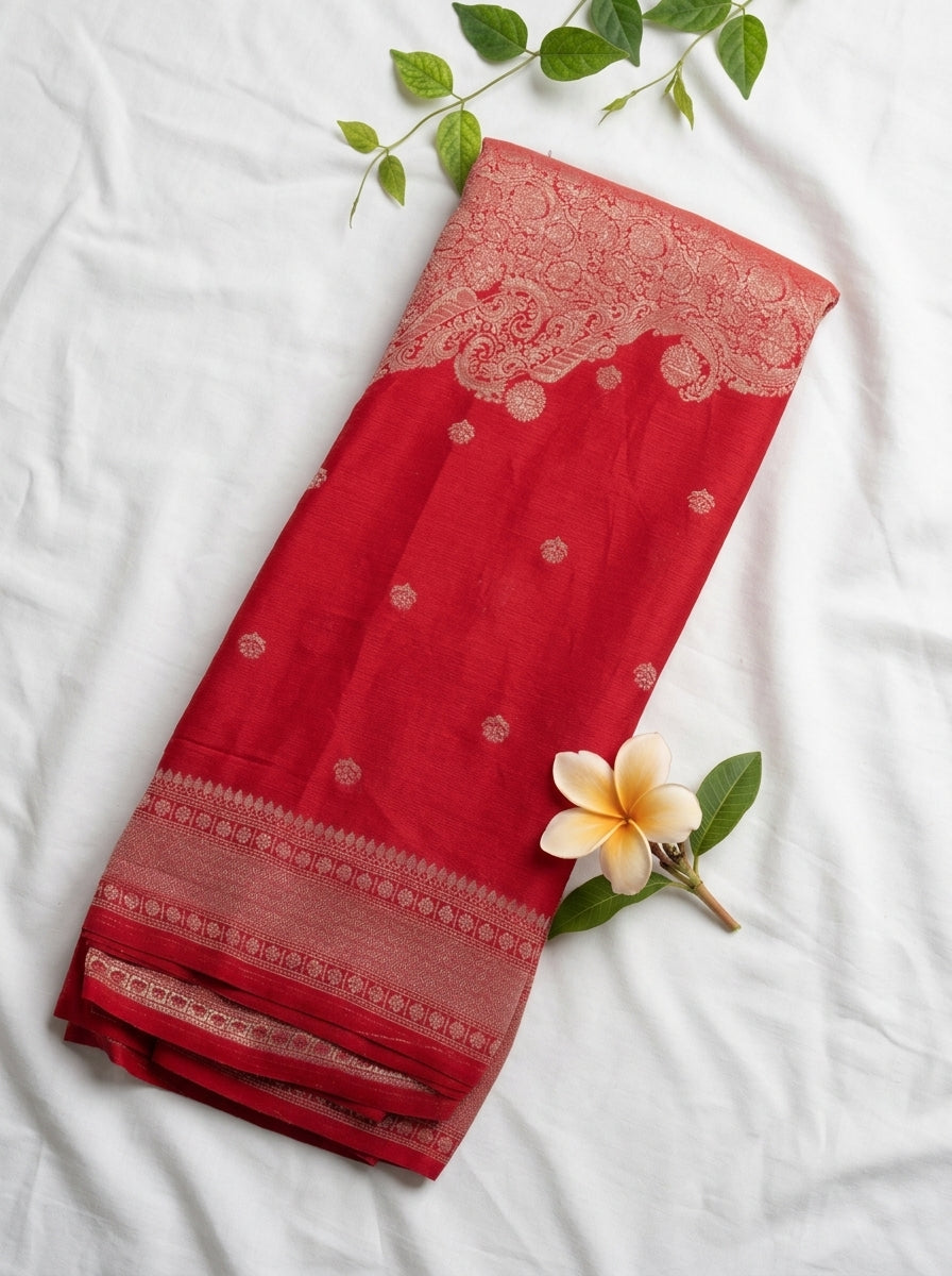 Chinnon Banaras Brocade Temple Weaving